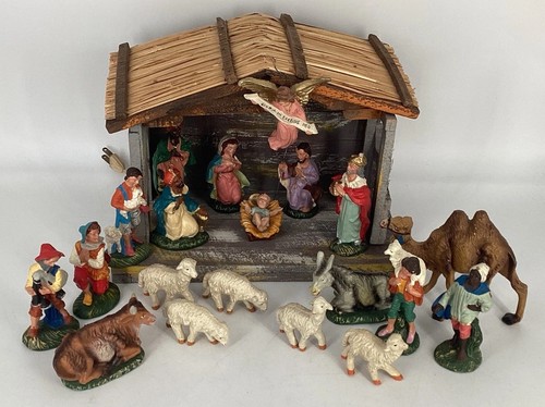 Vintage nativity set - 24, pieces