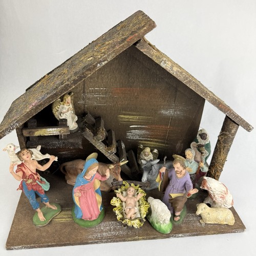 Vintage fontanini nativity - vintage, set